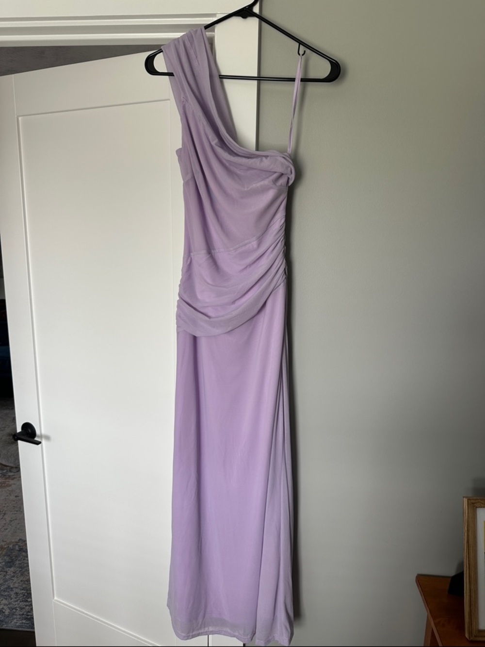 Saints & Secrets Lilac One-Shoulder Dress size Small